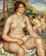Pierre Renoir Seated Nude Sweden oil painting artist